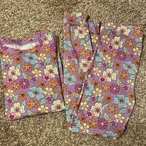 Floral Kids Bamboo Pajamas
